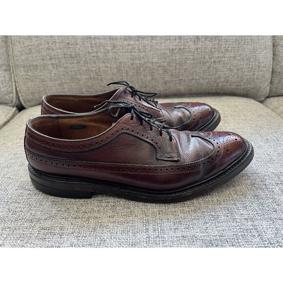 Florsheim Imperial VTG #93602 Kenmoor Shell Cordovan Wing-Tip - Sz 9.5 C main image 14